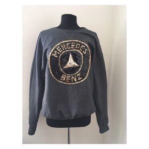 VINTAGE CUSTOM MADE Sweatshirt w/ Sequins
